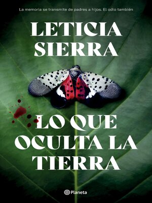 cover image of Lo que oculta la tierra